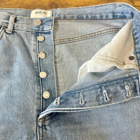 AGOLDE | 90's mid rise loose fit in Captured Distressed | Size 27 - Picture 11 of 12